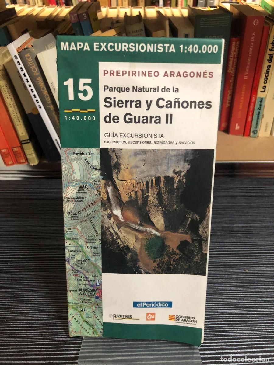 Libros: Mapa Excursionista 15: Parque Natural de la Sierra y Ca&ntilde;ones de Guara II