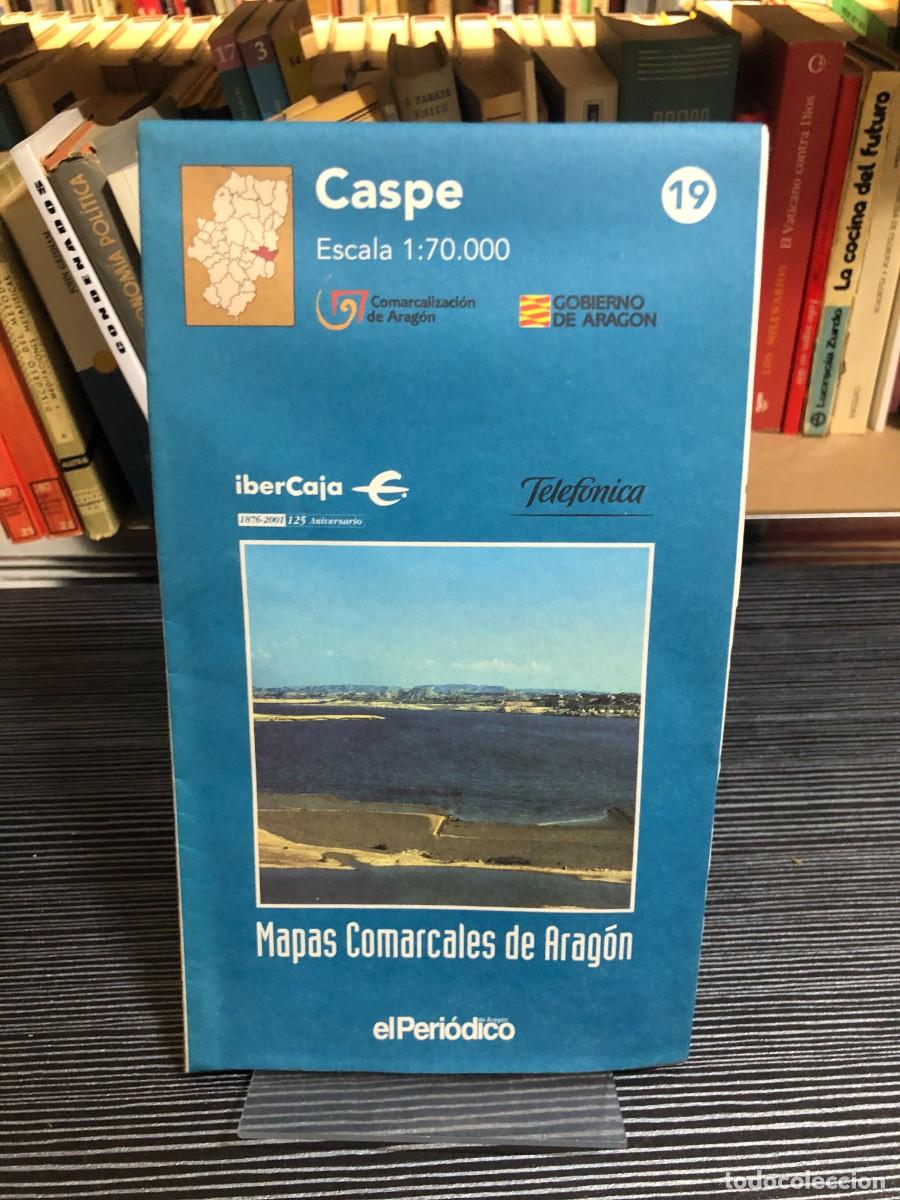 Libros: Mapas Comarcales de Arag&oacute;n 19: Caspe - Foto 1