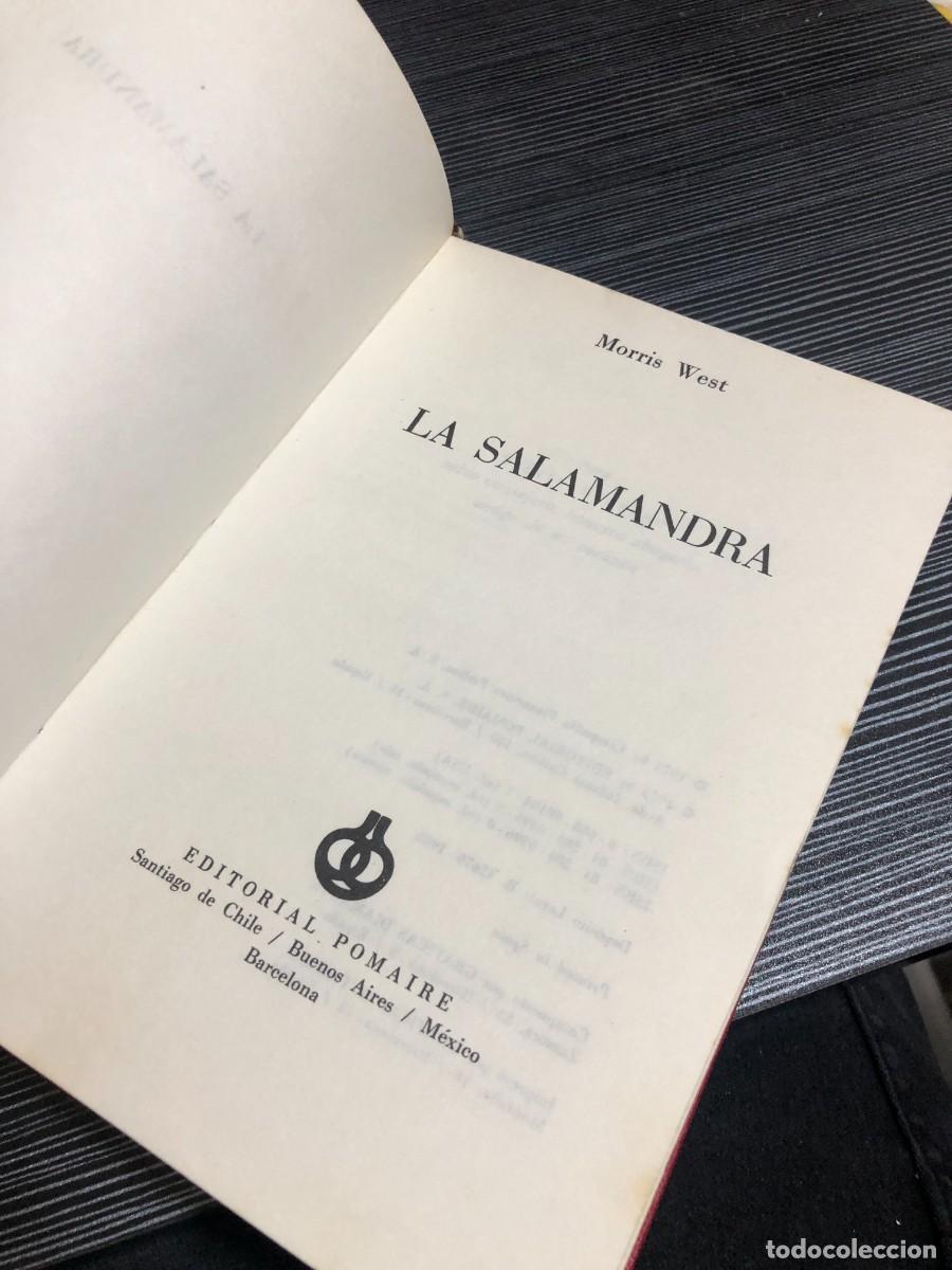 Libros: La Salamandra Morris West / Editorial Pomaire - Foto 2