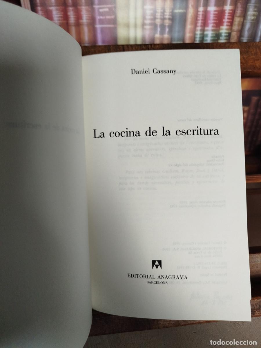 Libros: La cocina de la escritura - Cassany, Daniel. - Foto 5