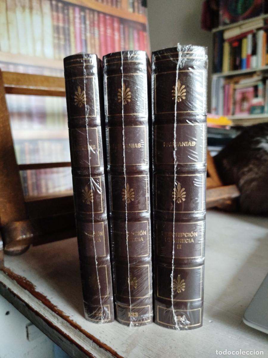 Libros: Descripci&oacute;n de Grecia (3 Vol.) - Pausanias - Foto 3