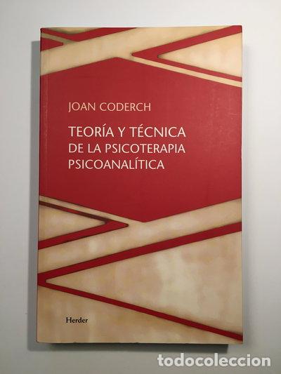 Libros: Teor&iacute;a y t&eacute;cnica de la psicoterapia psicoanal&iacute;tica- 9788425415760