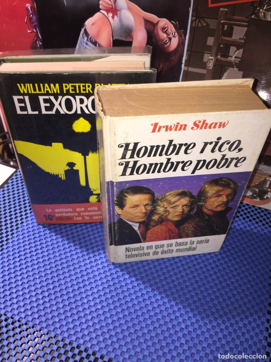 Libros: Libro El Exorcista - William Peter Blatty + Libro hombre rico, hombre pobre - Irwin Shan