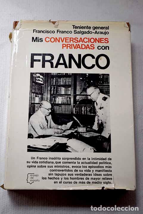 Libros: Mis conversaciones privadas con Franco.- Franco Salgado-Araujo, Francisco