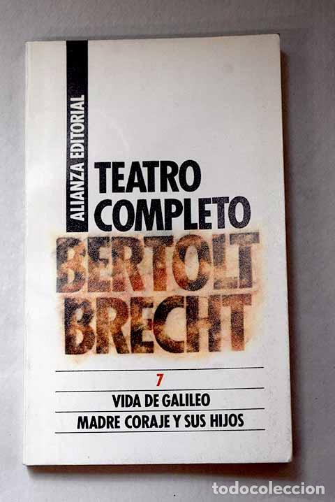 Libros: Vida de Galileo ; Madre coraje y sus hijos.- Brecht, Bertolt
