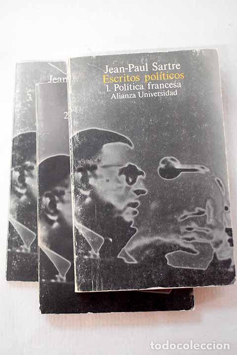 Libros: Escritos pol&iacute;ticos: Sartre, Jean-Paul.- Sartre, Jean-Paul