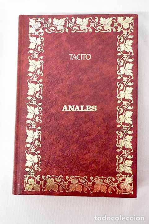 Libros: Anales: T&aacute;cito, Cayo Cornelio.- T&aacute;cito, Cayo Cornelio