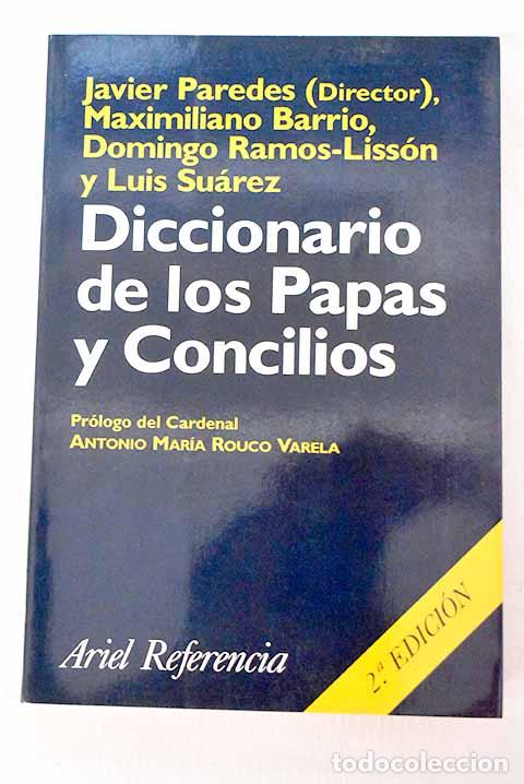 Libros: Diccionario de los papas y concilios