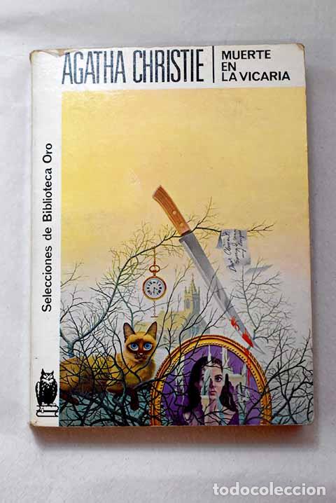 Libros: Muerte en la vicar&iacute;a.- Christie, Agatha