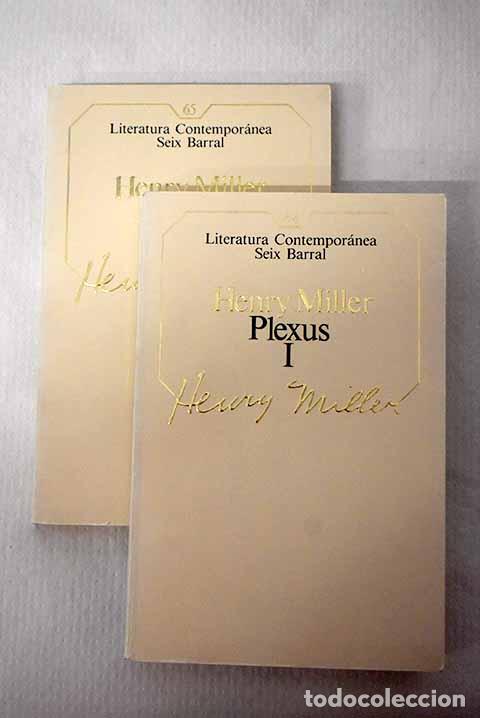 Libros: Plexus: Miller, Henry.- Miller, Henry