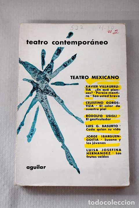Libros: Teatro mexicano contempor&aacute;neo - Foto 1