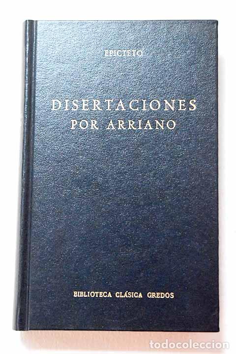 Libros: Disertaciones: Epicteto.- Epicteto - Foto 1