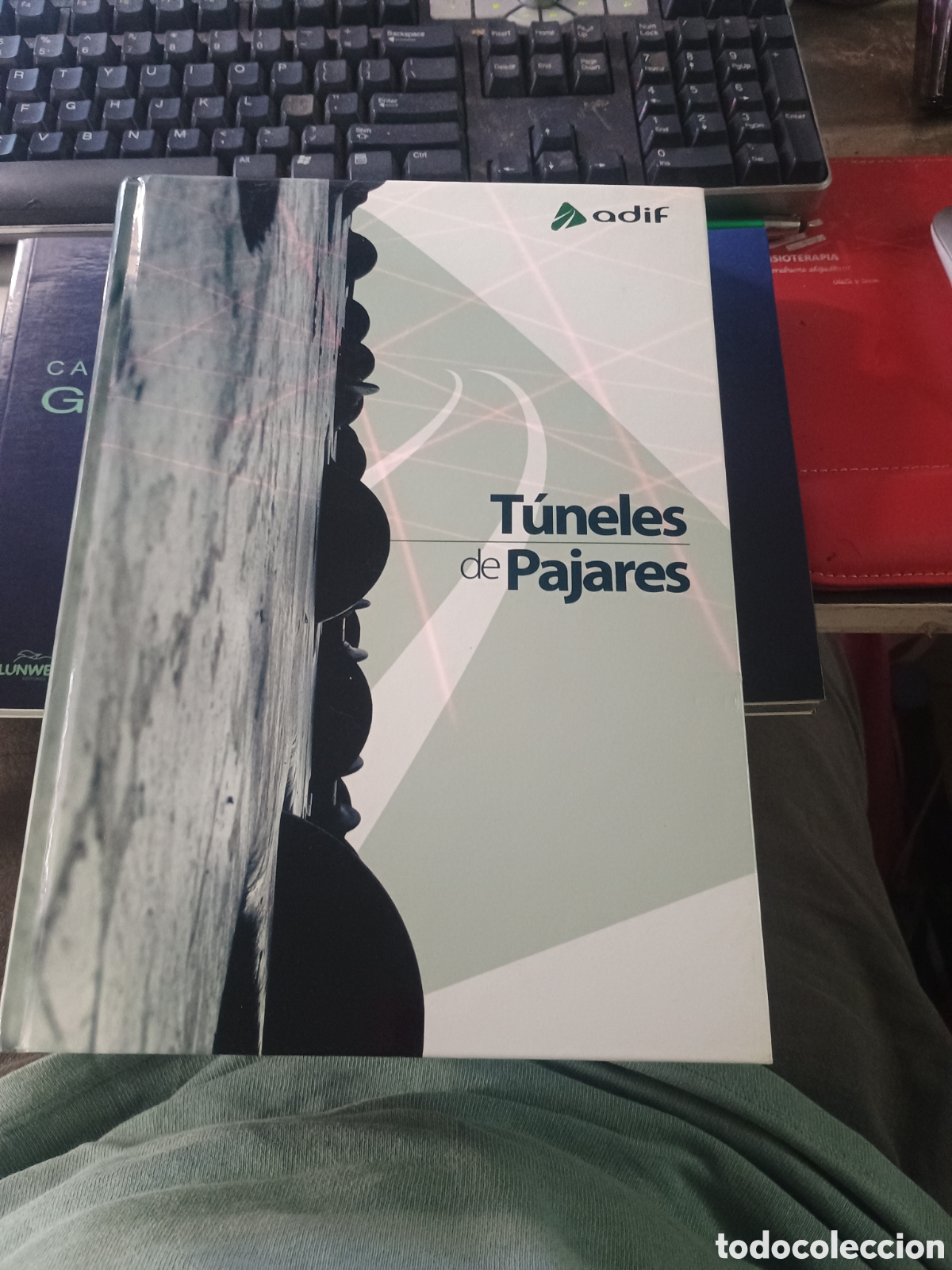 Libros: TUNELES DE PAJARES. EDITA ADIF. RAUL MIGUEZ BAILO. 2009. sin DVD