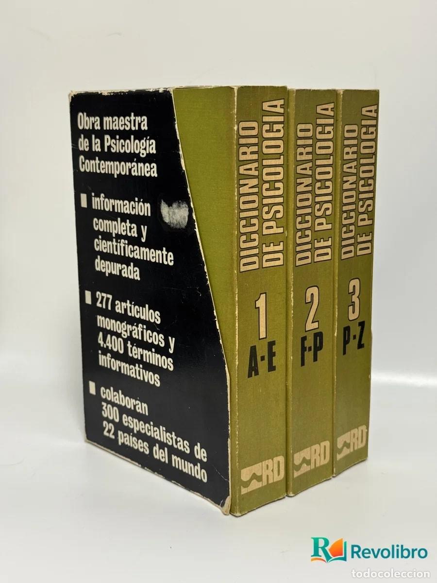 Libros: Diccionario de Psicolog&iacute;a - No disponible