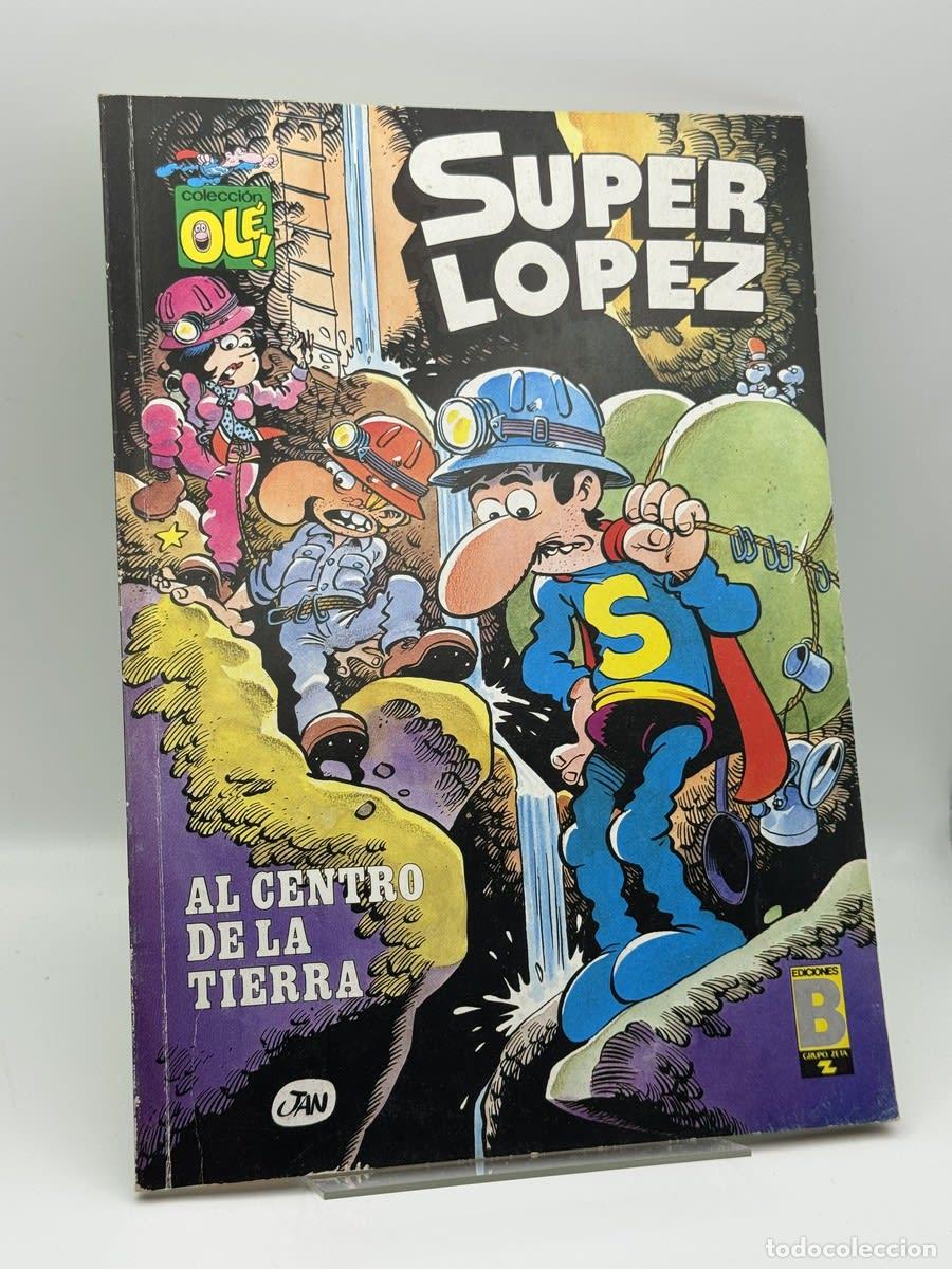 Libros: S&uacute;per L&oacute;pez - Al Centro de la Tierra - Jan