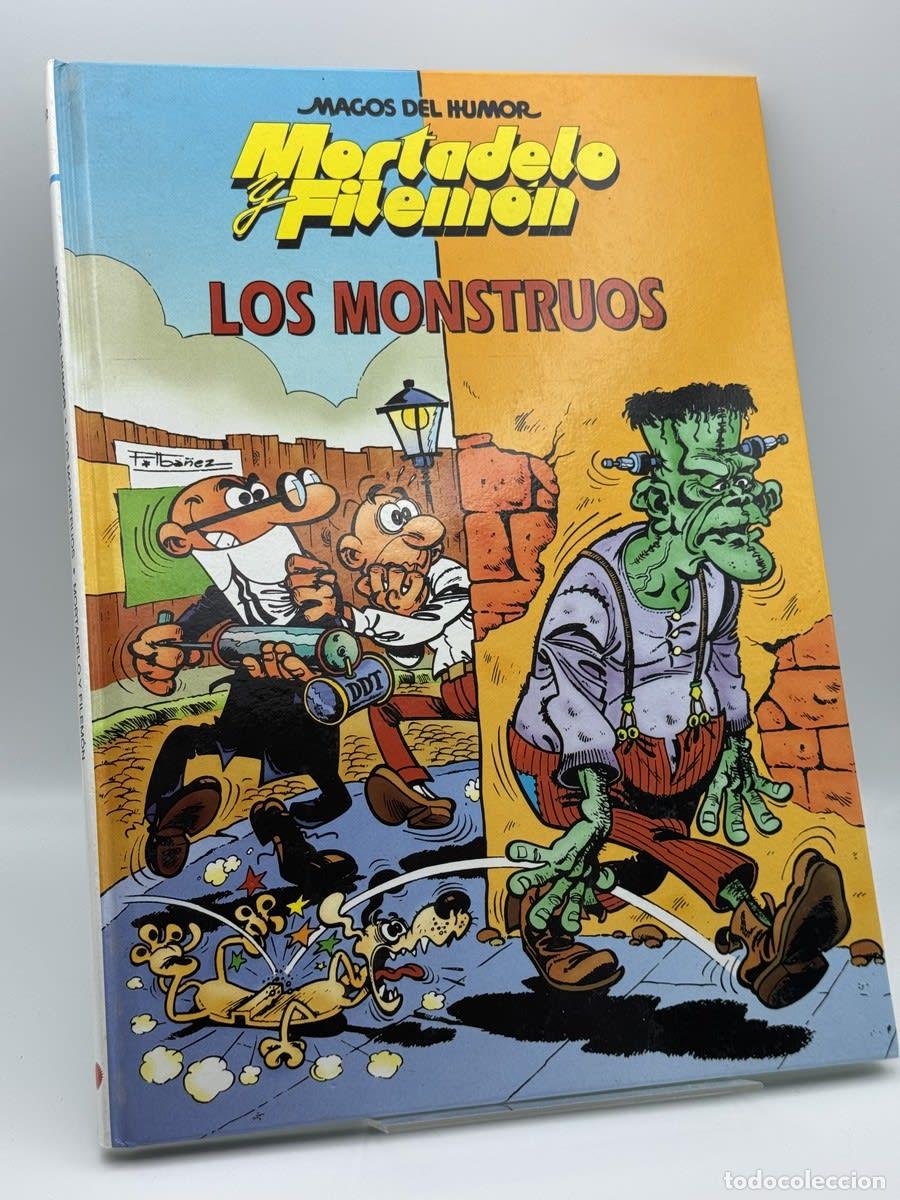 Libros: Mortadelo y Filem&oacute;n los monstruos - Francisco Ib&aacute;&ntilde;ez