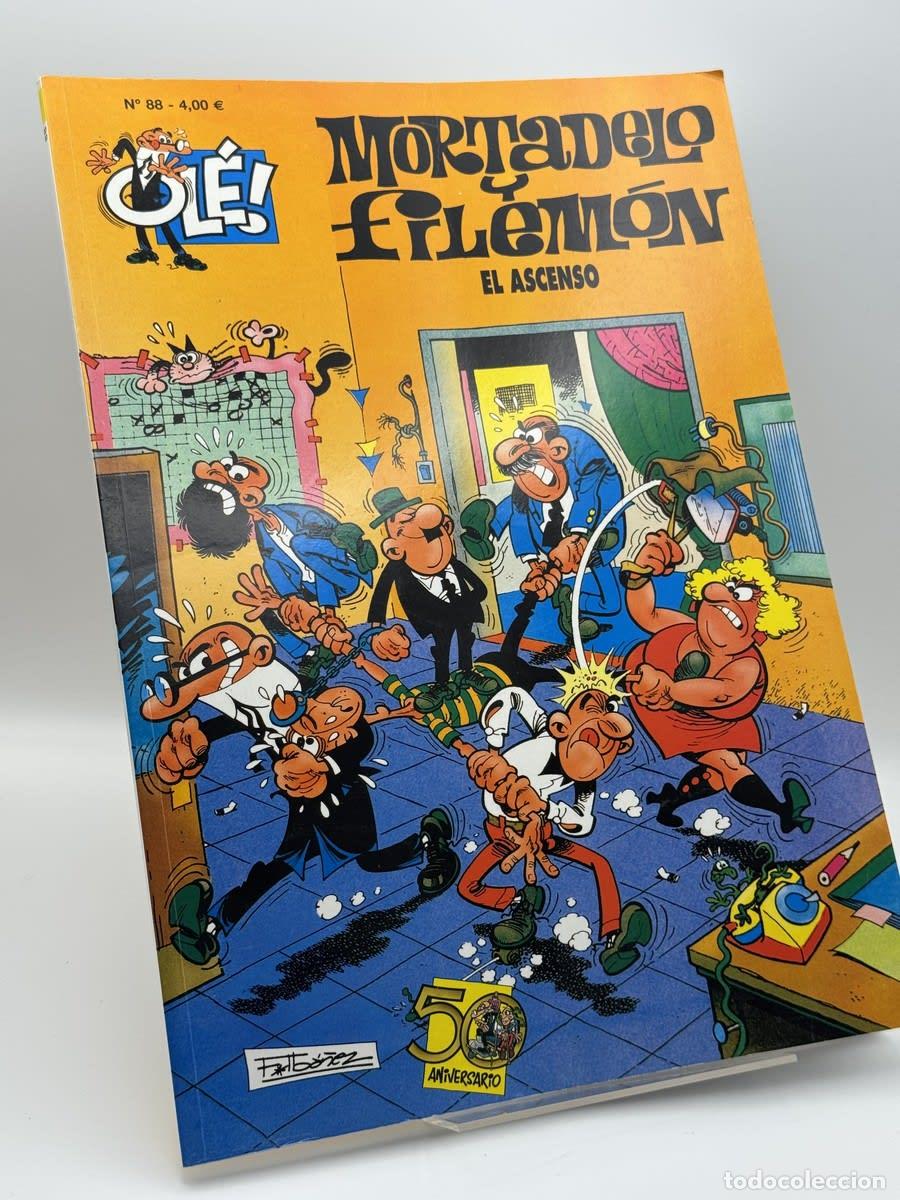 Libros: Mortadelo y Filem&oacute;n El ascenso - Francisco Ib&aacute;&ntilde;ez