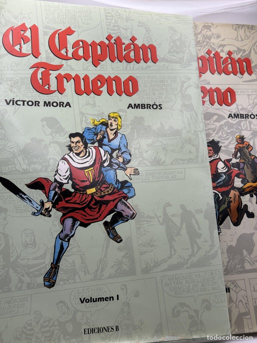 Libros: Lote 2 tomos El capit&aacute;n Trueno - V&iacute;ctor Mora Pujadas - V&iacute;ctor Mora Pujadas, Ambr&oacute;s