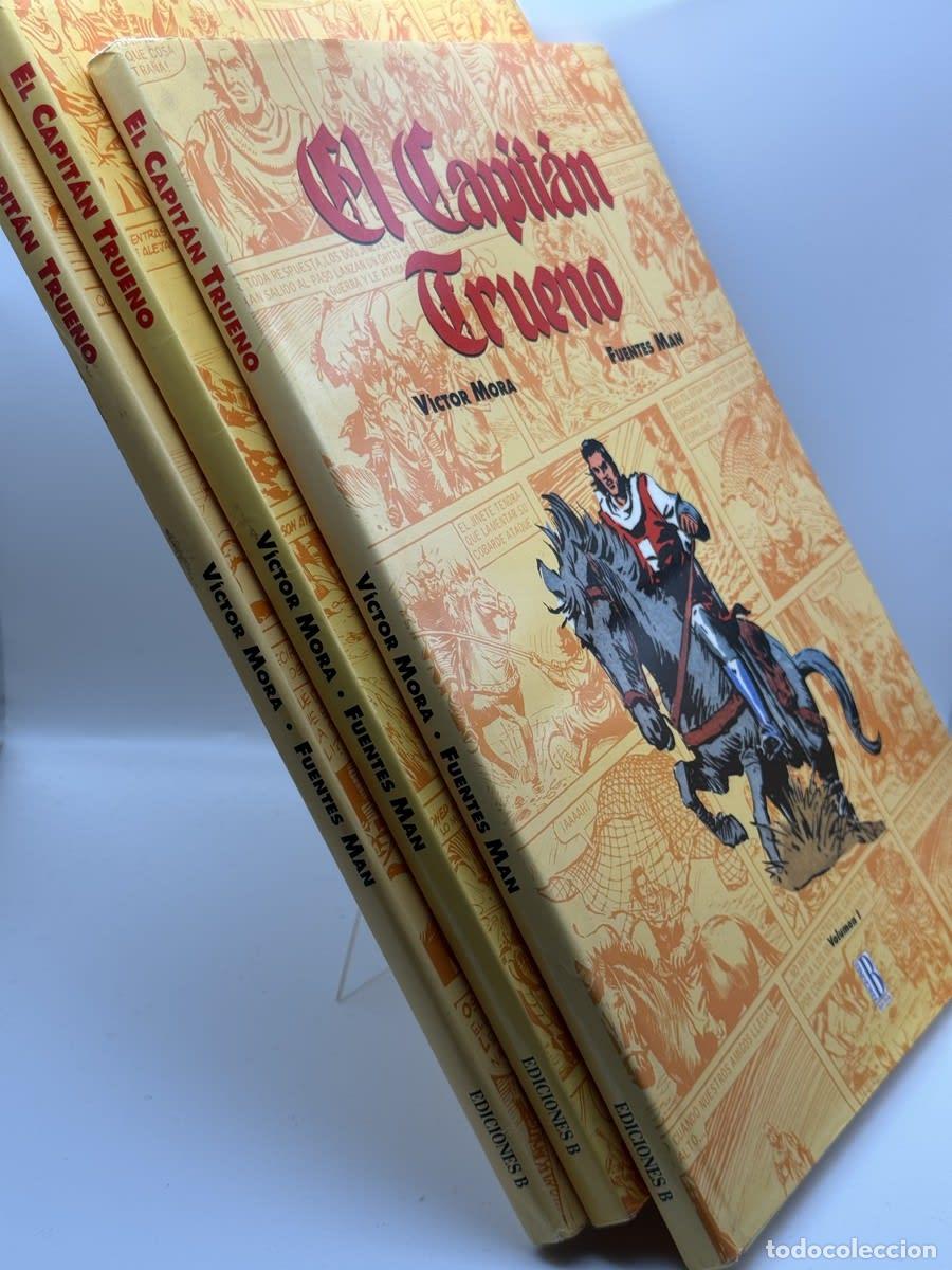 Libros: Lote 3 vol&uacute;menes El Capit&aacute;n Trueno - Francisco Fuentes Manuel, V&iacute;ctor Mora