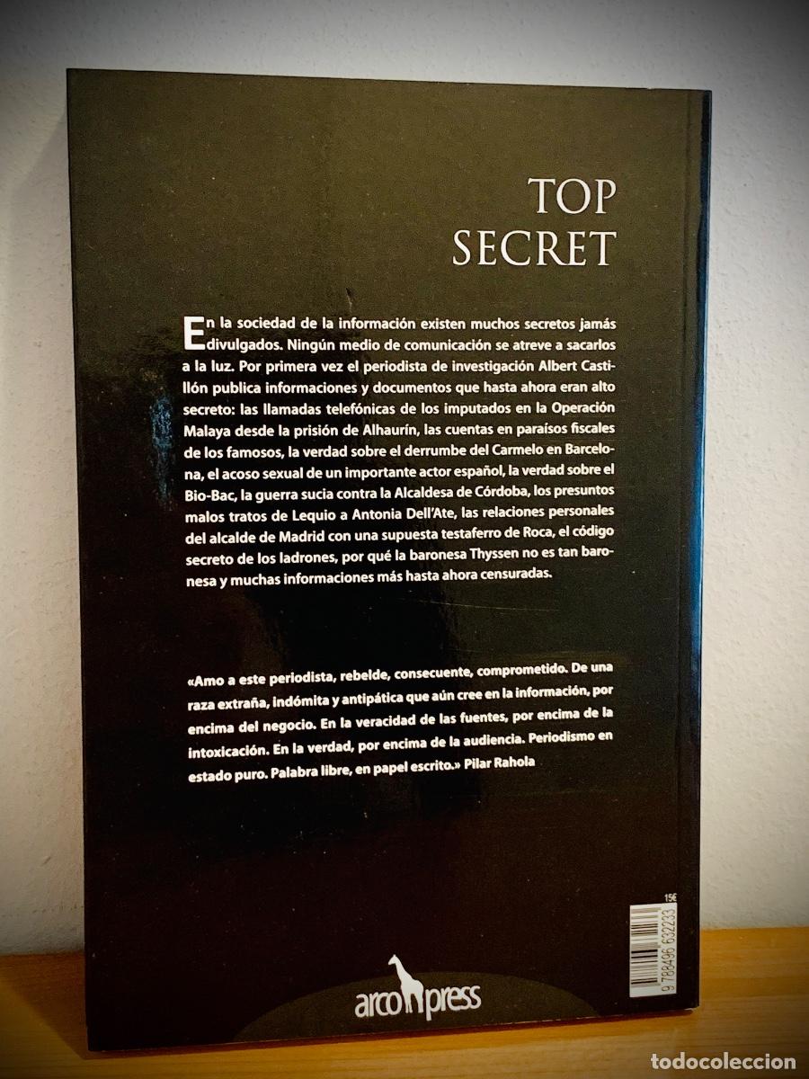 Libros: LIBRO - Top Secret (Albert Castill&oacute;n) - Foto 2