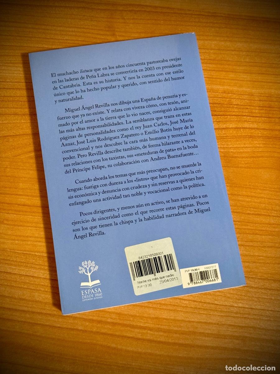 Libros: LIBRO - Nadie es m&aacute;s que nadie - Foto 2