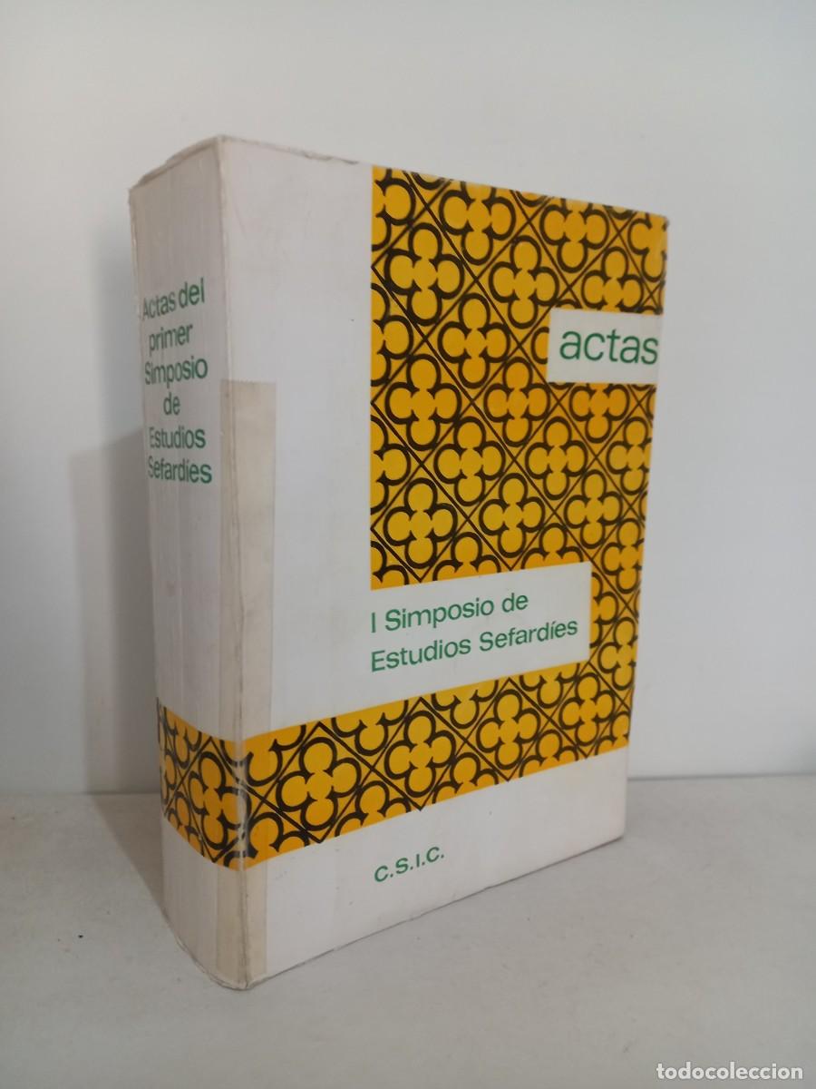 Libros: Actas I Simposio de Estudios Sefard&iacute;es. C.S.I.C. Instituto Arias Montano 1970