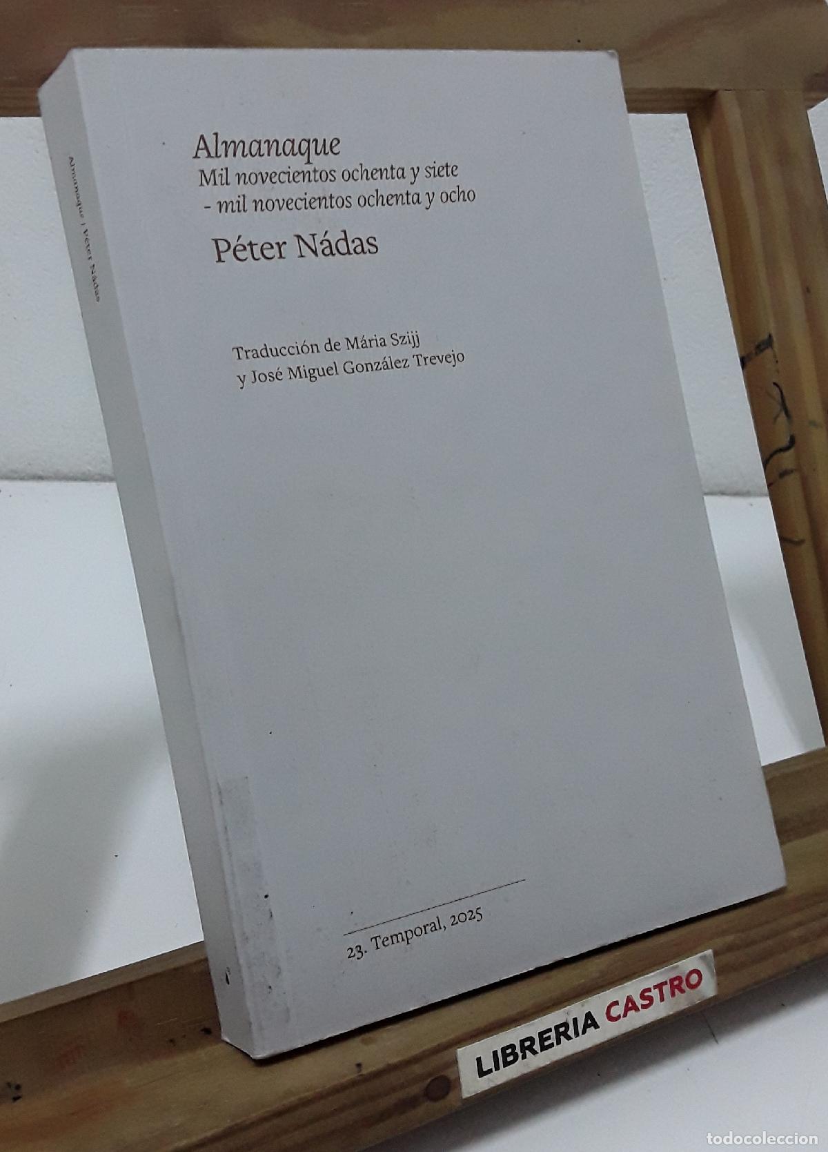 Libros: Almanaque. Mil novecientos ochenta y siete - mil novecientos ochenta y ocho. P&eacute;ter N&aacute;das - P&eacute;ter N&aacute;d
