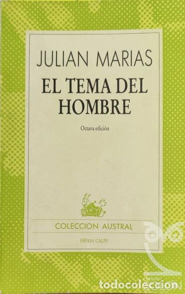 Libros: El tema del hombre- 9788423910717