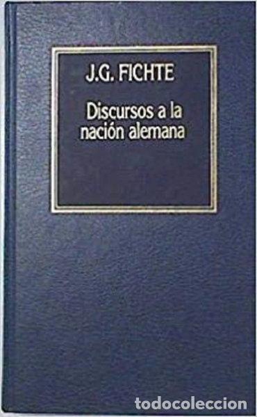 Libros: Discursos a la naci&oacute;n alemana- 9788475304731