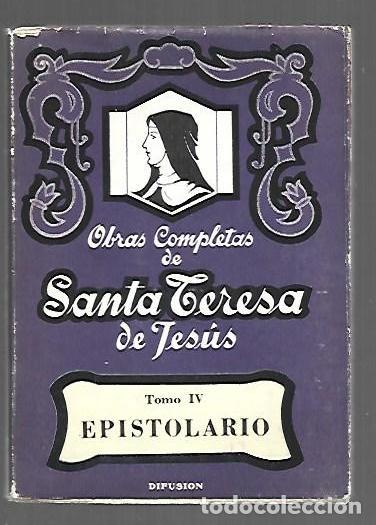 B&uuml;cher: OBRAS COMPLETAS IV: EPISTOLARIO - SANTA TERESA DE JESUS