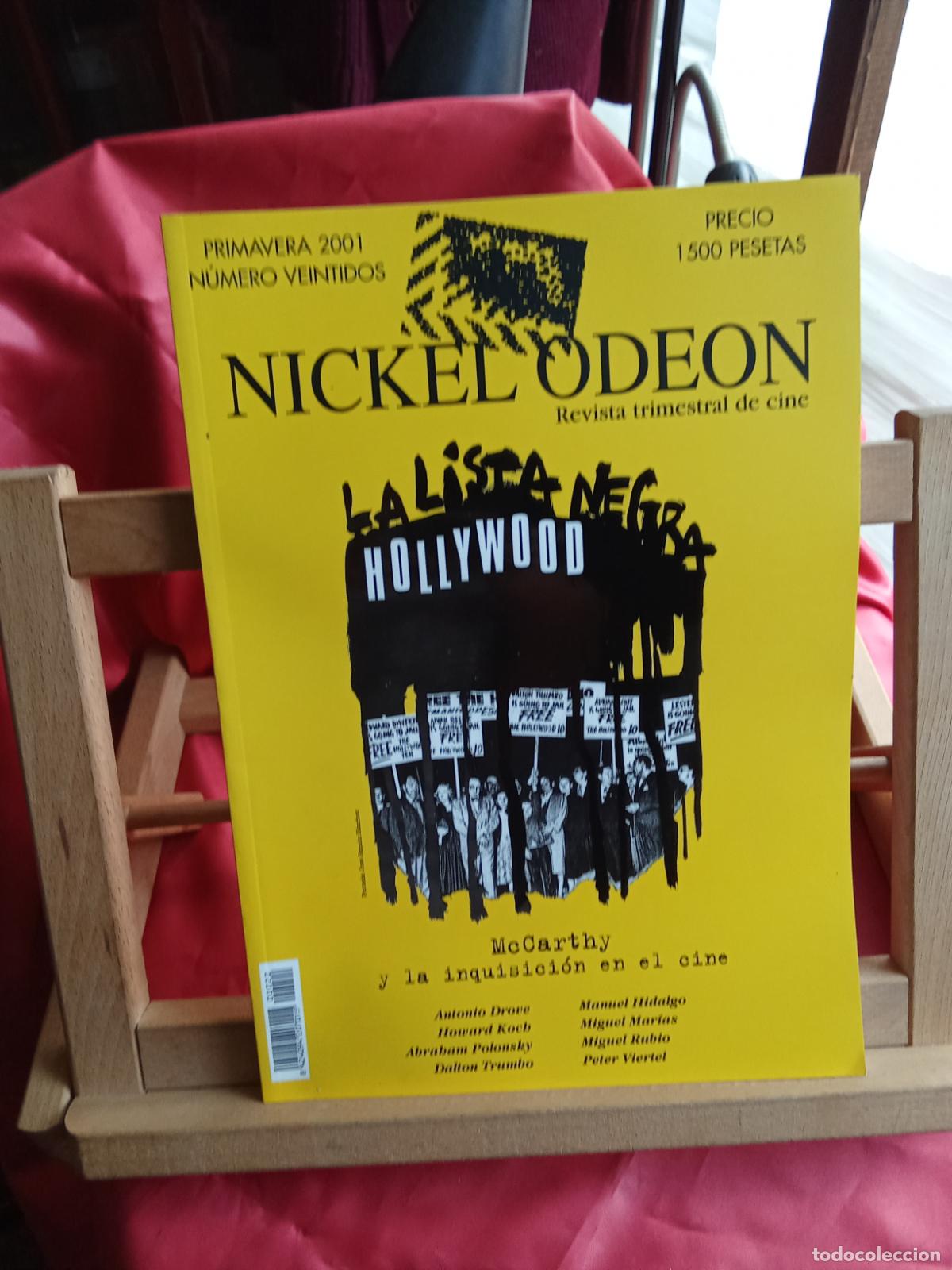 Libros: Revistra trimestral de cine: Nickel Odeon, primavera 2001 N&ordm; 22 BA.1486