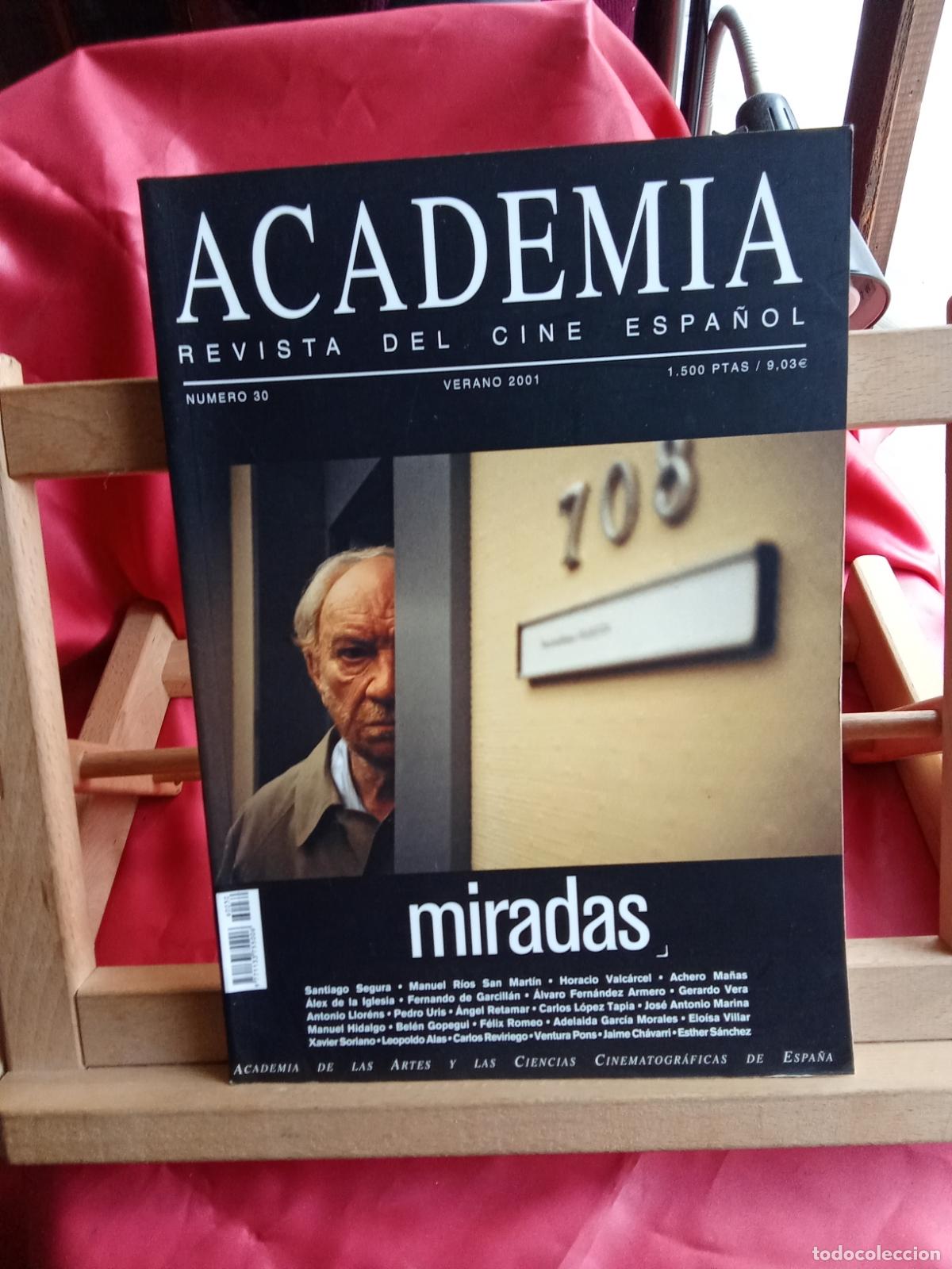 Libros: Revista del cine espa&ntilde;ol Academia N&ordm;30 Verano 2001 BA.1487