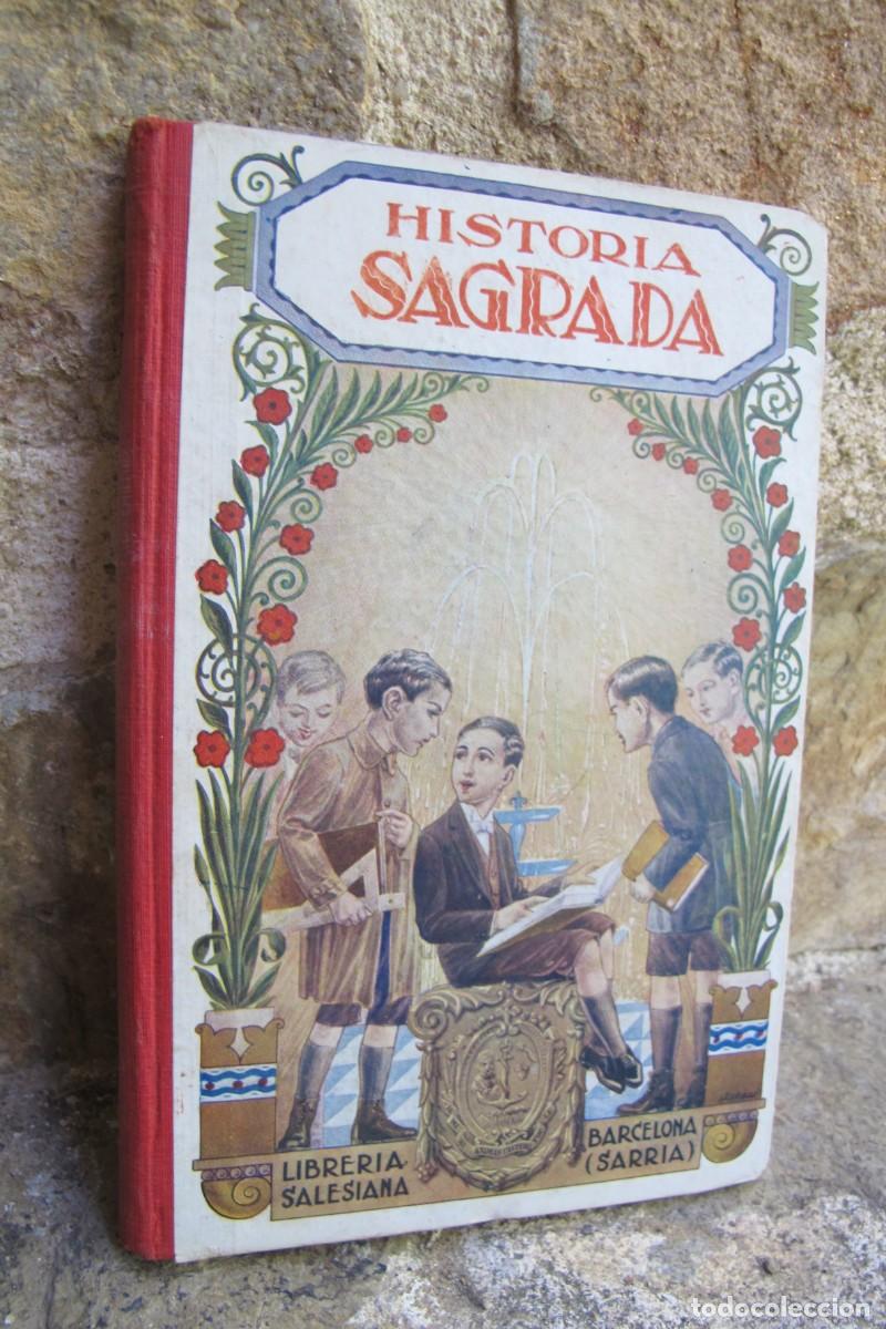 Libros: HISTORIA SAGRADA LIBRERIA SALESIANA. BARCELONA SARRIA