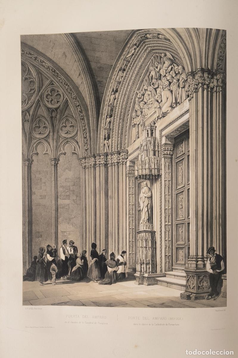 Libros: Puerta de nuestra Se&ntilde;ora del Amparo en el mismo claustro de la Catedral de Pamplona - Genaro P&eacute;rez d