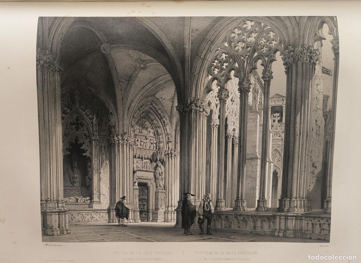 Libros: P&oacute;rtico de la sala preciosa en el claustro de la Catedral de Pamplona - Genaro P&eacute;rez de Villa-Amil -