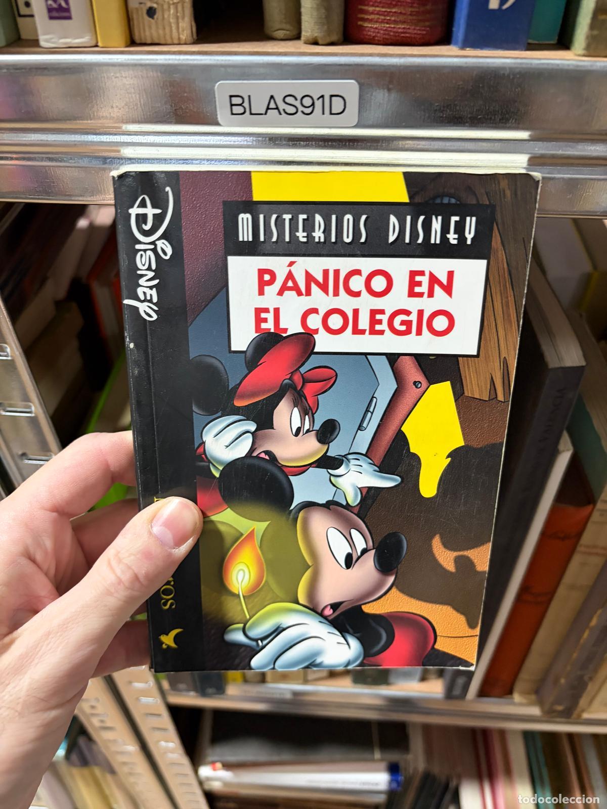 Libros: BLAS91D MISTERIOS DISNEY: P&Aacute;NICO EN EL COLEGIO - -