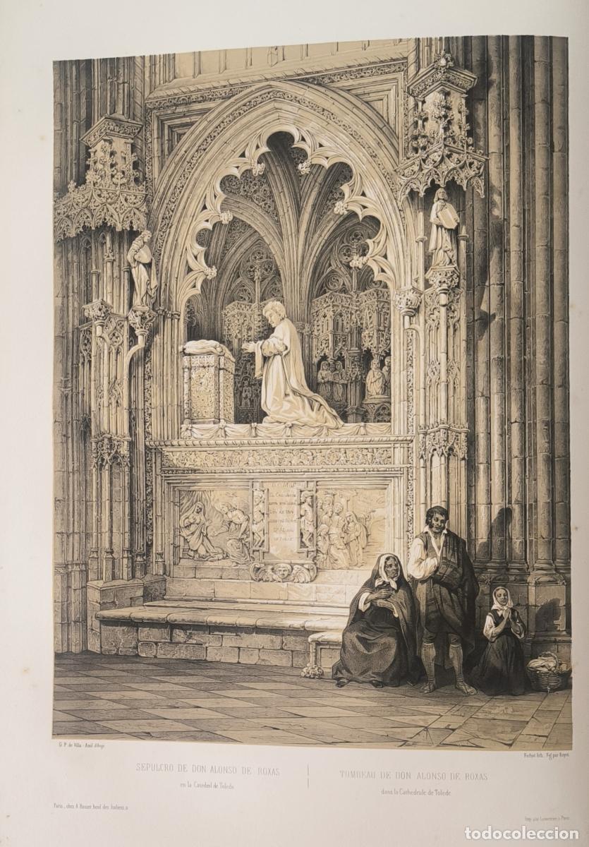 Libros: Sepulcro del can&oacute;nigo Don Alonso de Rojas, en uno de los costados del crucero de la Catedral de Tole
