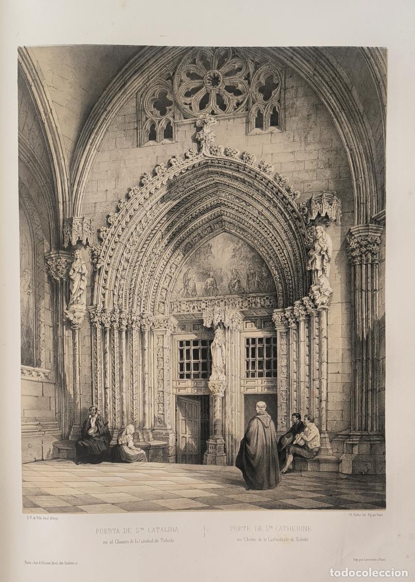 Libros: Puerta de Santa Catalina, en la Catedral de Toledo, vista desde el claustro - Genaro P&eacute;rez de Villa-