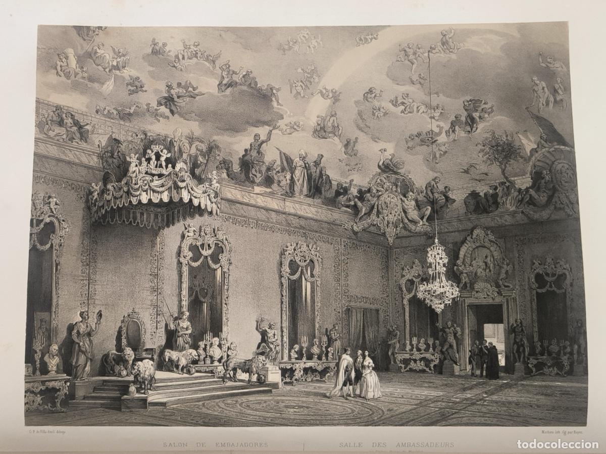 Libros: Vista en perspectiva del sal&oacute;n de Embajadores del Real Palacio de Madrid - Genaro P&eacute;rez de Villa-Ami