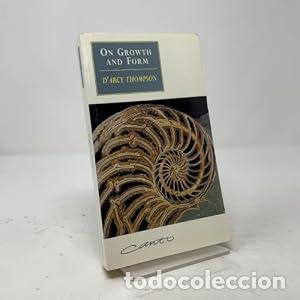 Livres: ON GROWTH AND FORM - D'ARCY WENTWORTH THOMPSON