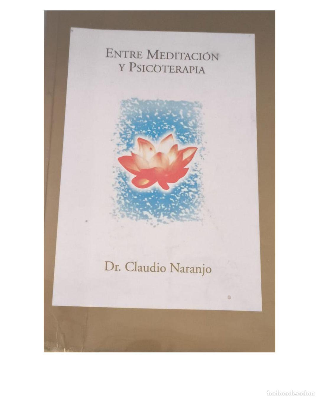 Libros: Entre meditaci&oacute;n y psicoterapia - Claudio Naranjo