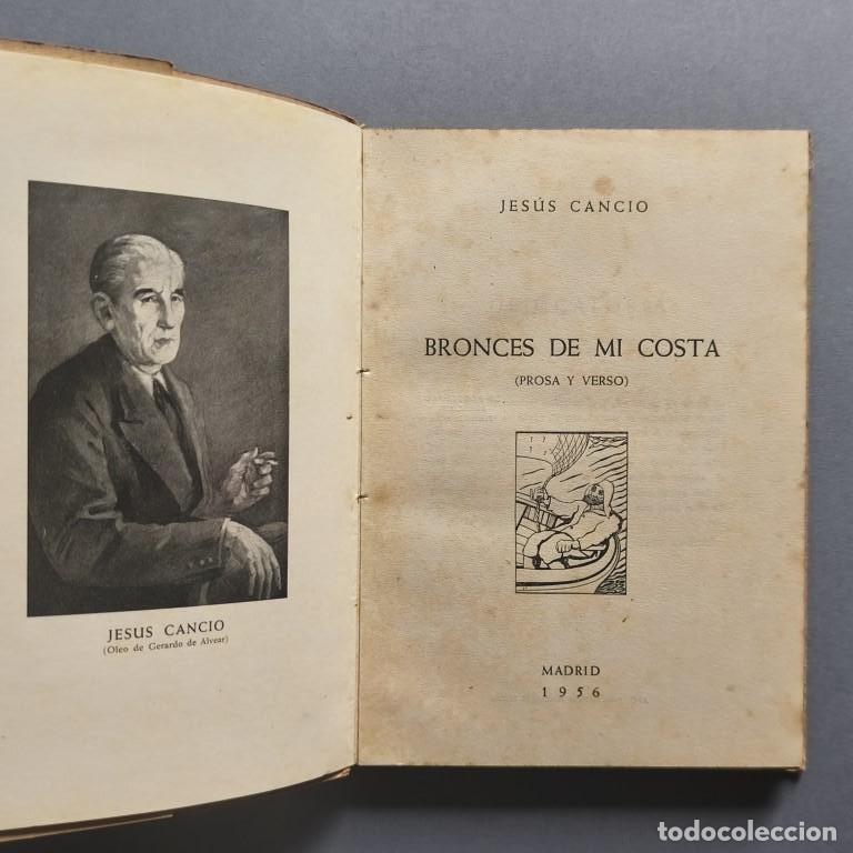 Libros: BRONCES DE MI COSTA (Prosa y Verso). - CANCIO, Jes&uacute;s. - Foto 2