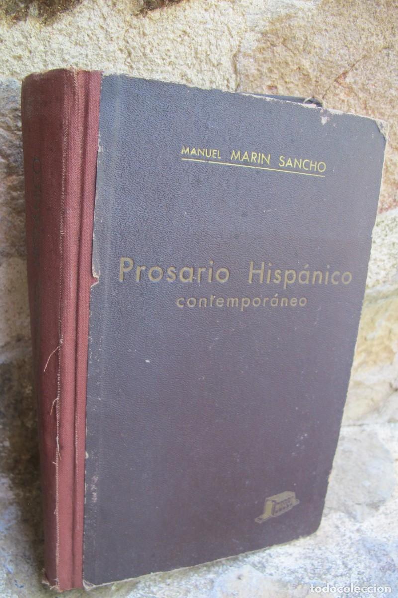Libros: PROSARIO HISPANICO CONTEMPORANEO. MANUEL MARIN SANCHO