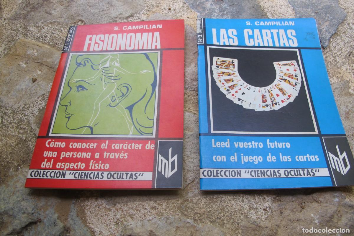 Libros: FISIONOMIA. LAS CARTAS. S. CAMPILIAN. CIENCIAS OCULTAS N&ordm; 1 Y 2