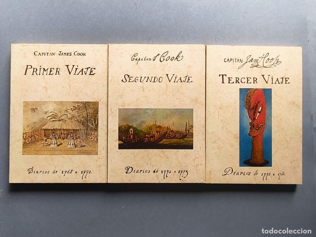 Libros: Primer Viaje. Diarios de 1768 a 1771. [junto con] Segundo Viaje. Diarios de 1772 a 1775. [junto con]