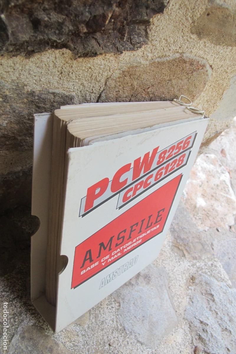 books: PCW 8256 CPC 6128 AMSFILE. BASE SE DATOS, ETIQUETAS Y MAIL MERGE. AMSTRAD TOMO 1 Y 2