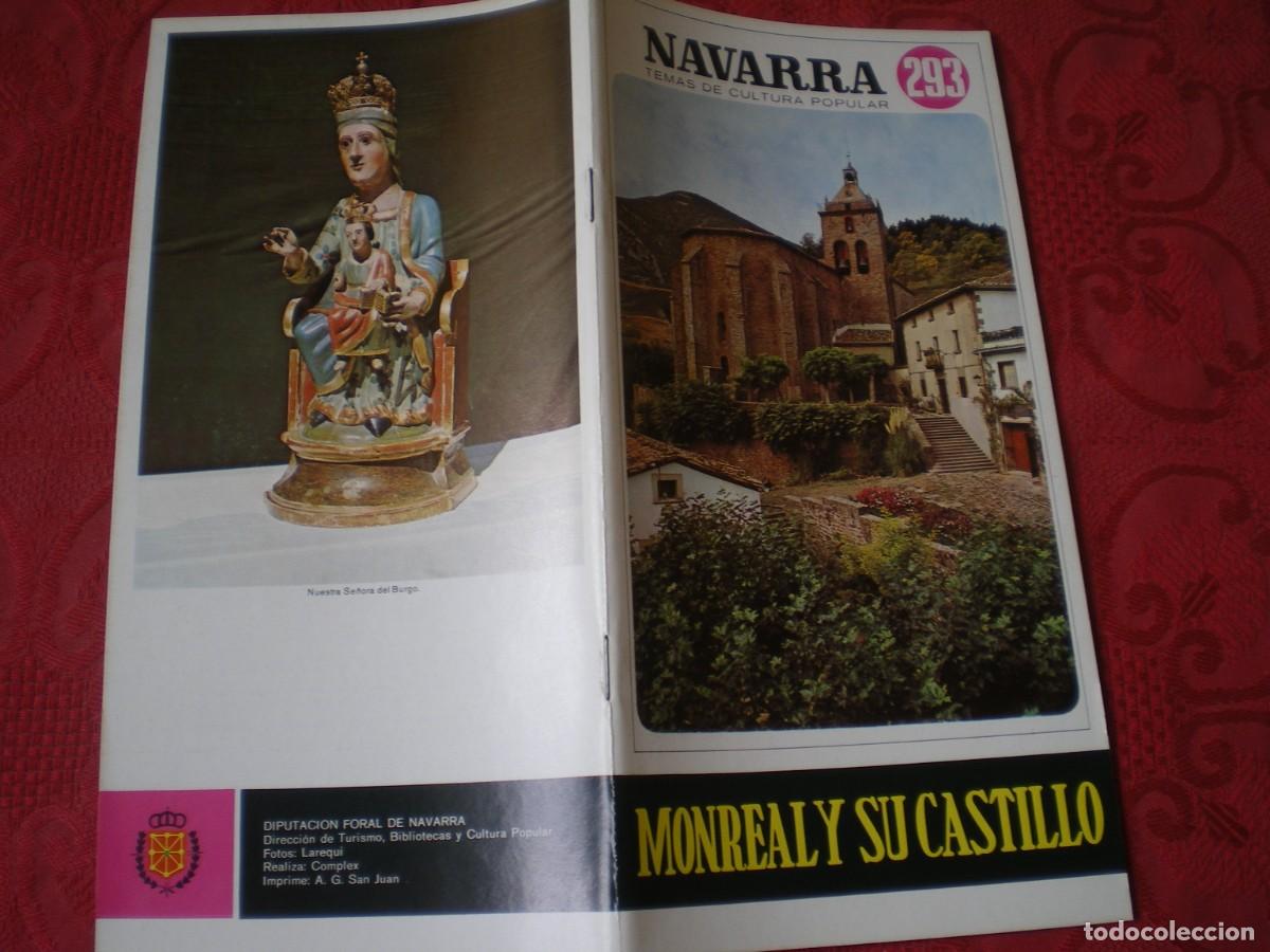 Libros: NAVARRA TEMAS DE CULTURA POPULAR 293. MONREAL Y SU CASTILLO. ALEJANDRO D&Iacute;EZ Y D&Iacute;AZ.