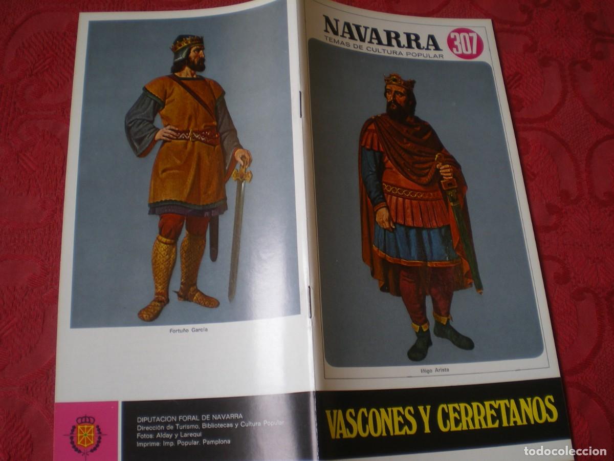 Libros: NAVARRA TEMAS DE CULTURA POPULAR 307. VASCONES Y CERRETANOS. MANUEL ILARRI ZABALA.