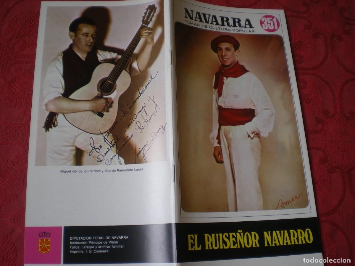 Libros: NAVARRA TEMAS DE CULTURA POPULAR 351. EL RUISE&Ntilde;OR NAVARRO. VALERIANO ORD&Oacute;&Ntilde;EZ.