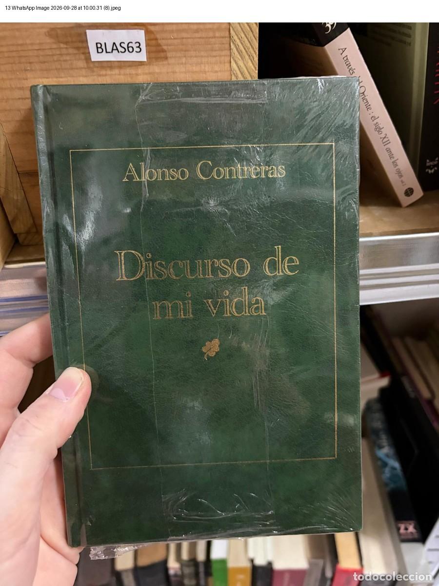 books: BLAS63 DISCURSO DE MI VIDA Alonso Contreras - Alonso Contreras